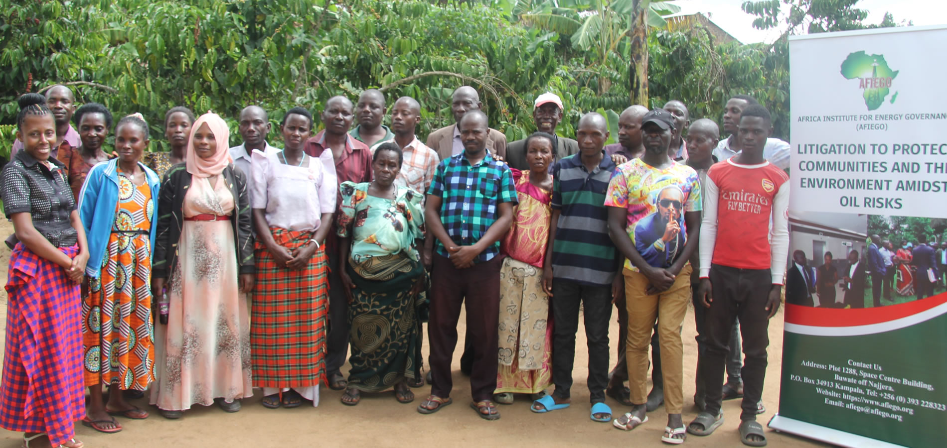 AFIEGO Engaging EACOP Project affected communities on their land rights